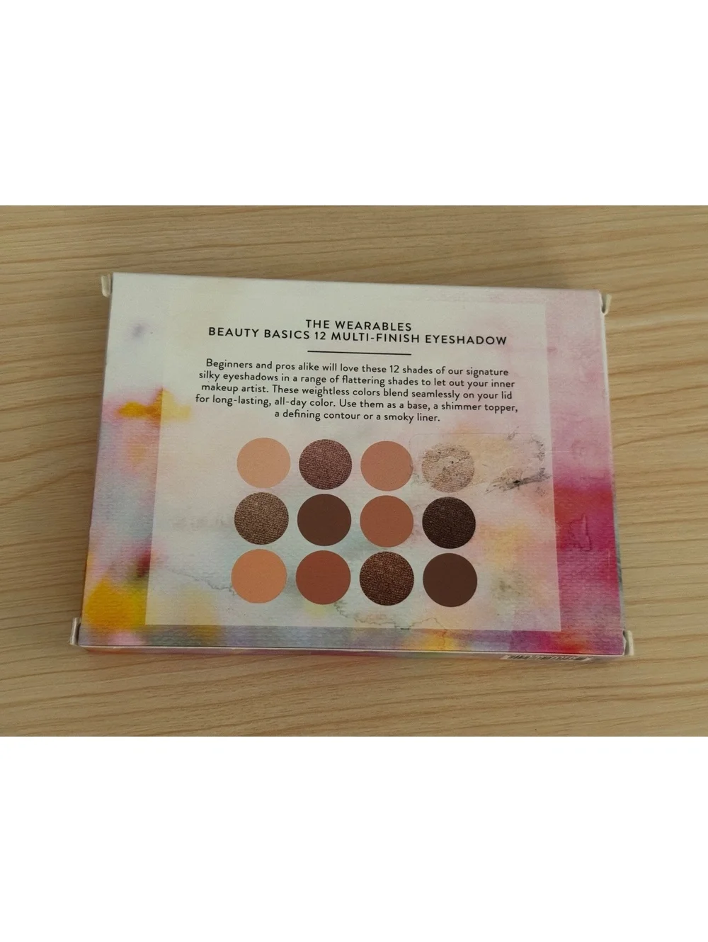 Laura Geller The Wearables Beauty Basics 12 Multi-Finish Eyeshadow Palette NEW